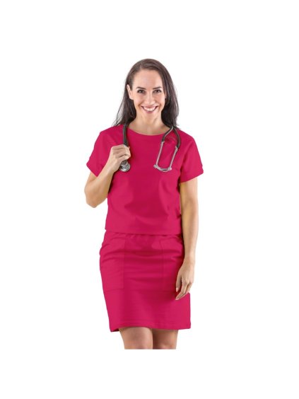 Egészségügyi ruha Janka Ciklámen